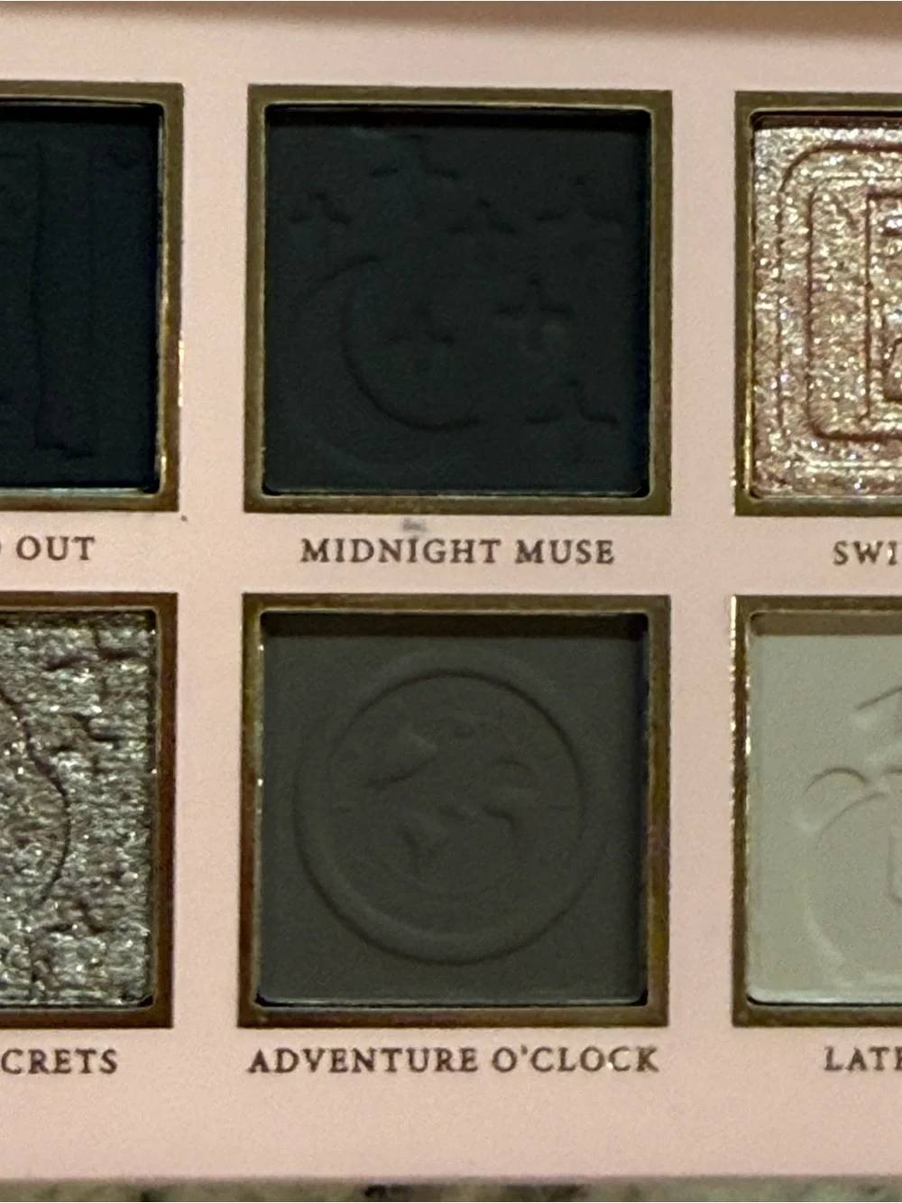 Louis Vuitton Pink and Gold Eyeshadow Palette